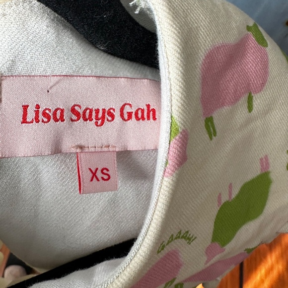 Lisa Says Gah Counting Sheep Green Size XS - Picture 3 of 8